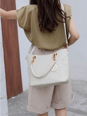 MKF Rylee Tote with Gold Hardware